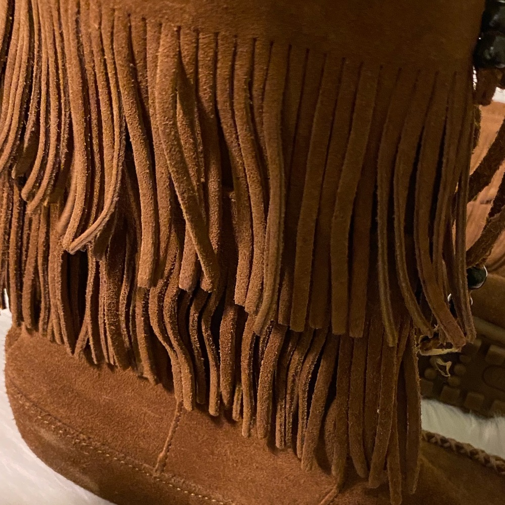Minnetonka Layer Fringe Boot - image 2